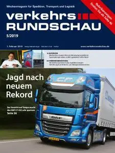 VerkehrsRundschau - 29. Januar 2019