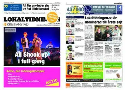 Lokaltidningen Kristianstad – 17 mars 2018