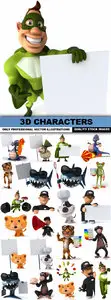 3D Characters - 25 HQ Images