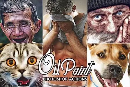 Oil Paint Action for Photoshop