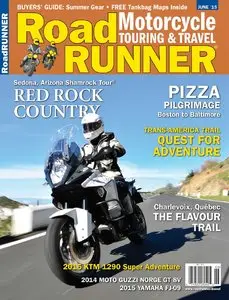 RoadRUNNER Motorcycle Touring & Travel – May-June 2015