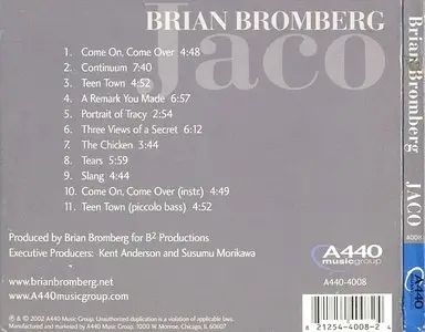 Brian Bromberg - Jaco (2002) {A440}