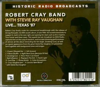 Robert Cray Band with Stevie Ray Vaughan - Live... Texas '87 (2016) [Unofficial Release]