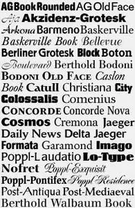 Berthold Fonts