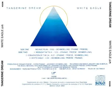 Tangerine Dream - White Eagle (LP/FLAC)