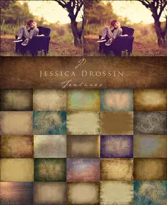 Textures for the Aging Photo and Get Photo In Grunge Style