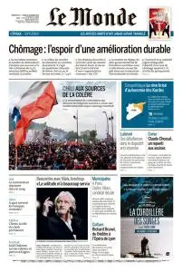 Le Monde du Dimanche 27 et Lundi 28 Octobre 2019