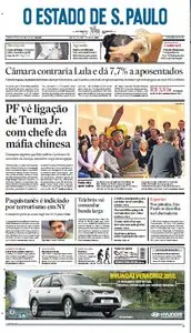 Jornal O Estado de SP em PDF, Quarta, 05 de Maio de 2010