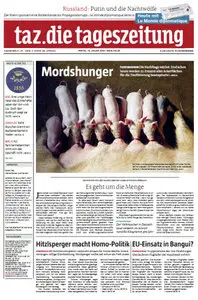 Tageszeitung TAZ vom 10 Januar 2014