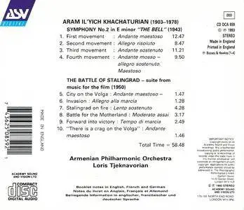 Armenian Philharmonic Orchestra, Loris Tjeknavorian - Khachaturian: Symphony No. 2, Suite from The Battle of Stalingrad (1993)