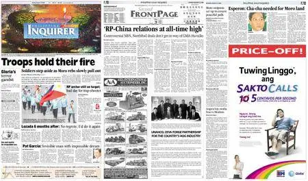 Philippine Daily Inquirer – August 10, 2008