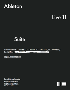 Ableton Live Suite 11.1 macOS