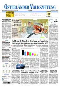 Osterländer Volkszeitung - 22. September 2018