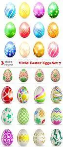 Vectors - Vivid Easter Eggs Set 7