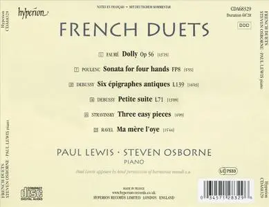 Paul Lewis, Steven Osborne - French Duets: Fauré, Poulenc, Debussy, Ravel, Stravinsky (2021)