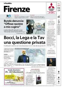 la Repubblica Firenze - 9 Aprile 2019