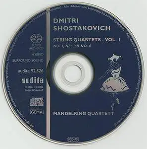 Dmitri Shostakovich - Mandelring Quartett - String Quartets Nos. 1, 2 & 4 (2006) {Hybrid-SACD // EAC Rip}