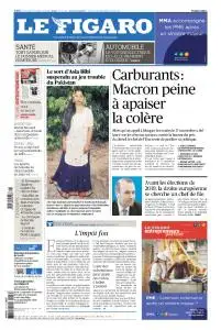 Le Figaro du Mercredi 7 Novembre 2018