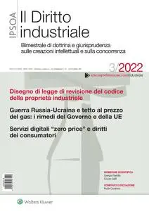 Il Diritto Industriale - Luglio 2022