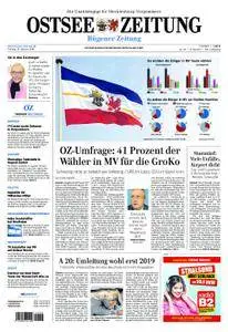 Ostsee Zeitung Rügen - 19. Januar 2018