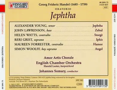 Johannes Somary, English Chamber Orchestra, Amor Artis Chorale - George Frideric Handel: Jephtha (1995)