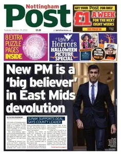 Nottingham Post – 25 October 2022