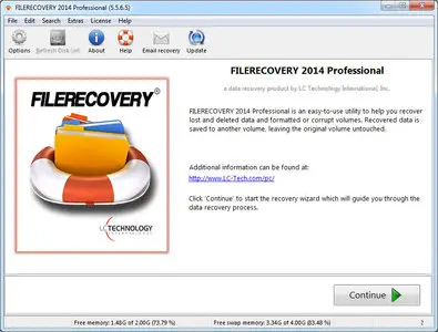 LC Technology FILERECOVERY 2014 Professional 5.5.6.5 Multilingual