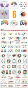 Vectors - Option Infographics Elements 118