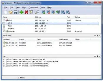 Crystal Office Systems WinLock Remote Administrator v2.15