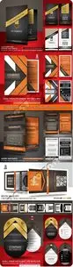 Business cards exclusive design vector 3