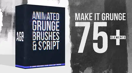 Animated Grunge Brushes Collection + Script 35941079