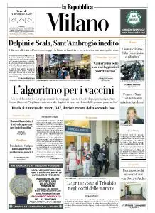la Repubblica Milano - 4 Dicembre 2020