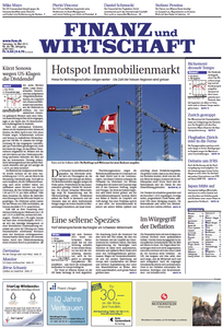 Finanz und Wirtschaft vom Samstag, 18. Mai 2013