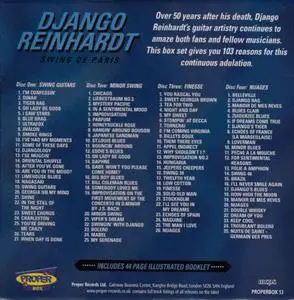 Django Reinhardt - Swing De Paris (4CD Box Set, 2003)