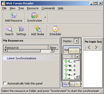 Chemtable WebForumReader 1.10b