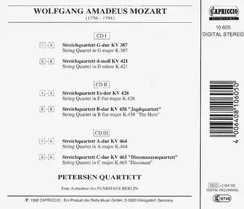 Petersen Quartett - Mozart: 6 String Quartets ("Haydn-Quartette") (1992)
