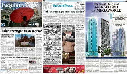 Philippine Daily Inquirer – November 18, 2013