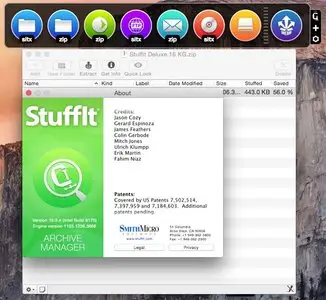 StuffIt Deluxe 16.0.4 Mac OS X