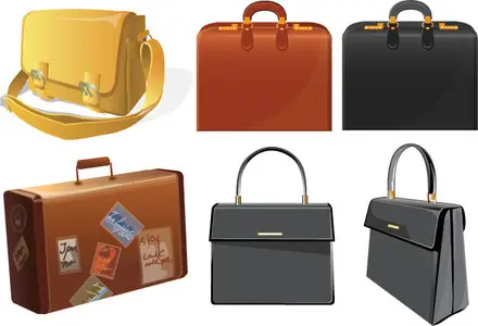 Bags, suitcases.