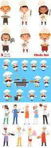 Vectors - Chefs Set 5