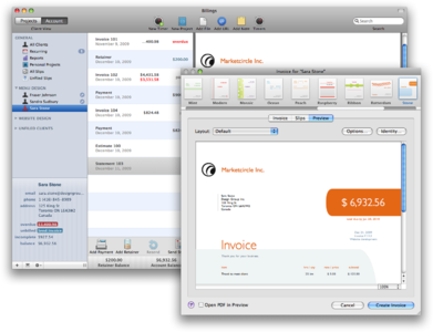 Marketcircle Billings v3.7.1 Mac OS X