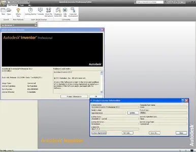Autodesk Inventor Professional 2012 32bit & 64bit