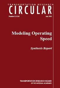 Modeling Operating Speed: Synthesis Report