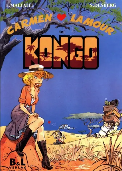 Carmen Lamour in Kongo