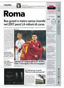 la Repubblica Roma - 3 Dicembre 2018