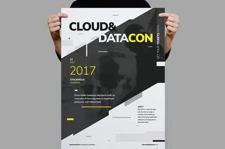 Datacon Conference Poster / Flyer