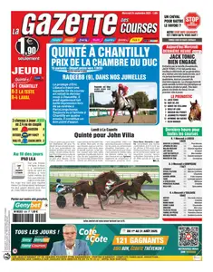 La Gazette des Courses - 24 Septembre 2025