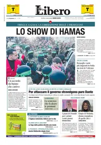 Libero - 20 Gennaio 2025