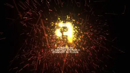 VideoHive - Sparks Logo Text Particles System - 63897996