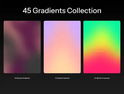 Ui8 - 45 Gradients Texture Pack